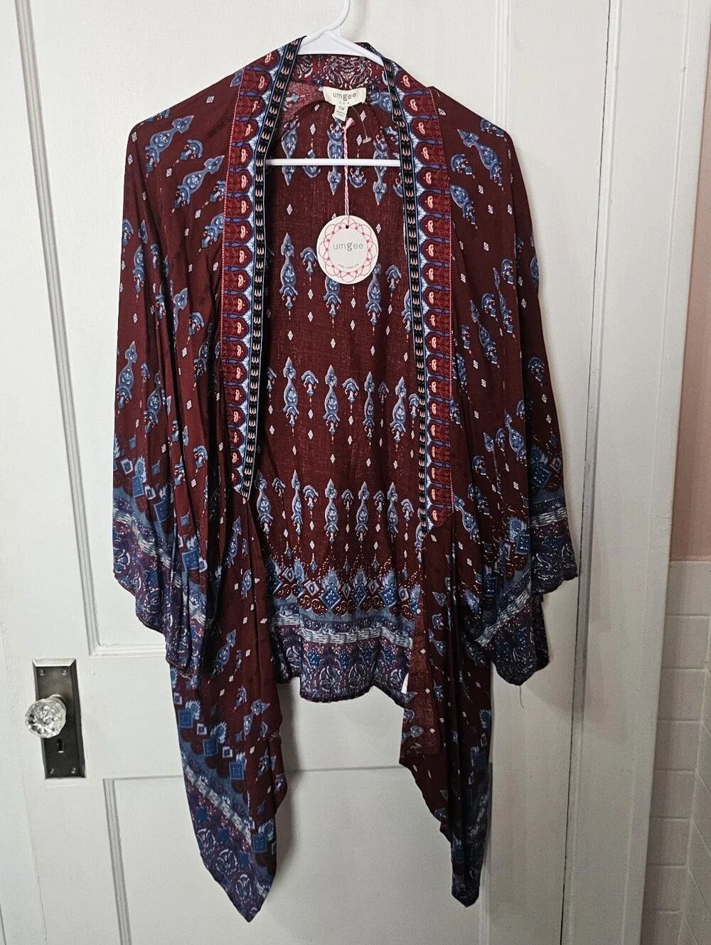 NWT Umgee Open Tunic Size S/m, Light Weight